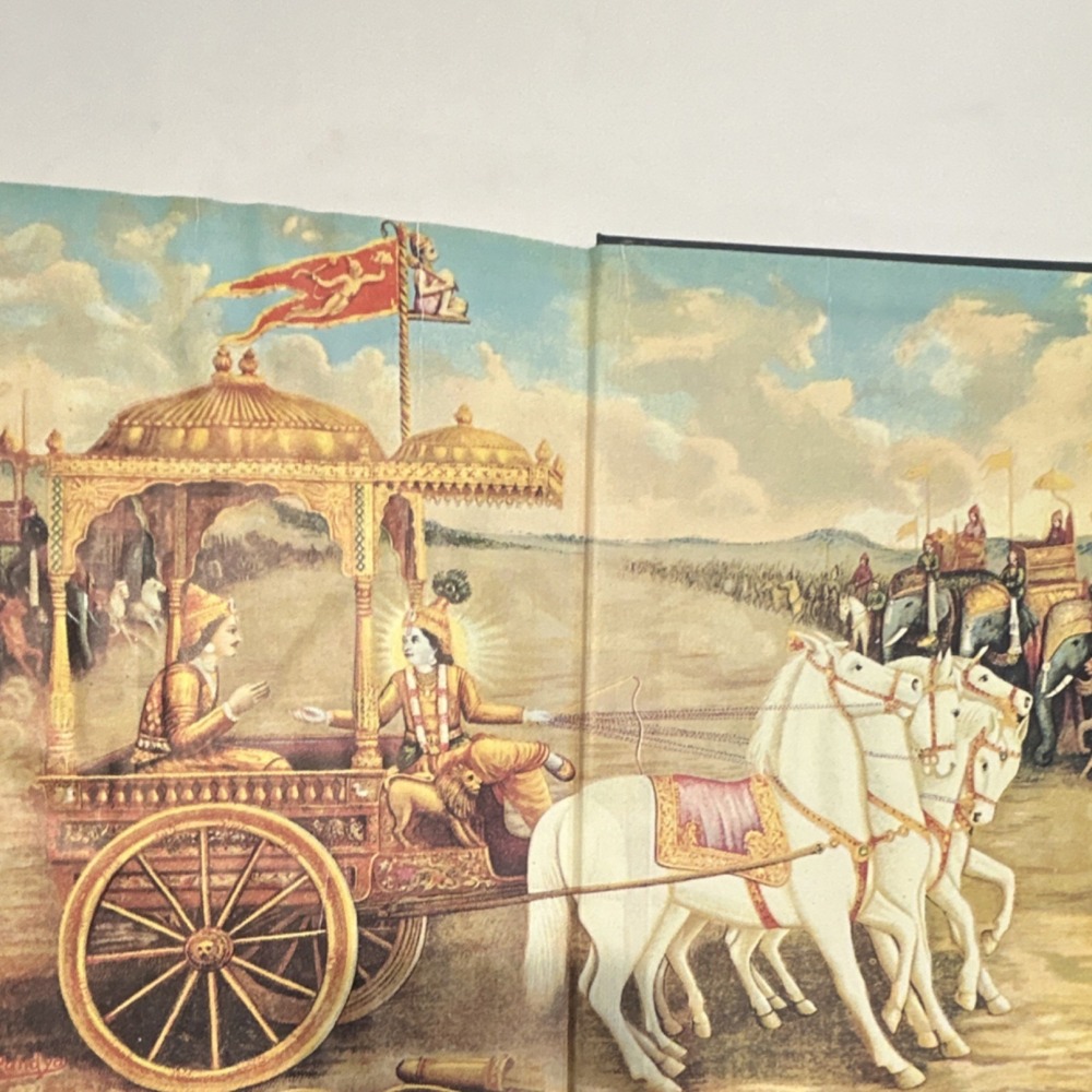 Bhagavad-Gita As It Is Abridged & Srimad Bhagavatam Part Two Hinduism Prabhupada - Picture 9 of 12